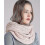 (Twist Light Pink) Womens Thick Ribbed Knit Winter Infinity Circle Loop Scarf Premium 2