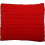 (Crochet Red) Womens Thick Ribbed Knit Winter Infinity Circle Loop Scarf Premium 5