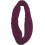 (Twist Purple Red Grape) Womens Thick Ribbed Knit Winter Infinity Circle Loop Scarf Premium 2
