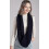 (Twist Navy Blue)Womens Thick Ribbed Knit Winter Infinity Circle Loop Scarf Premium 4