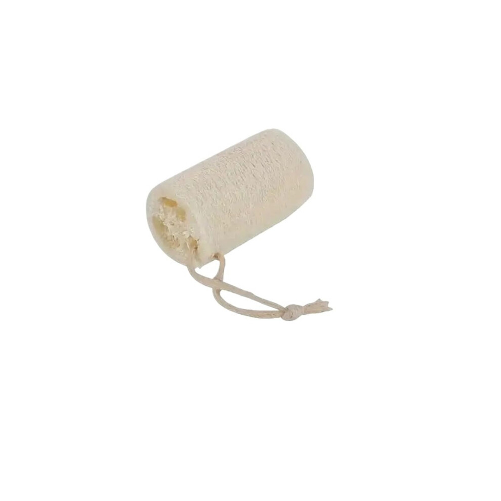 Natural Loofah Sponge 8cm Organic Exfoliating Scrubber for Gentle Skin Care and Bath Use