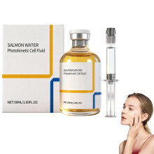 Anti Wrinkle Serum with Salmon Extract, Hydrating Collagen Boost for Firm Smooth Skin 1.69oz