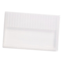 Nail Drill Bit Holder with 20 Holes DustProof Lid for Professional Manicure Pedicure Tools