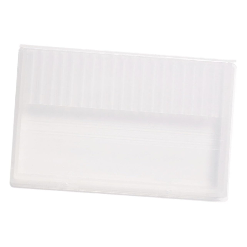 Nail Drill Bit Holder With 20 Holes Dustproof Lid For Professional Manicure Pedicure Tools 9094768302651