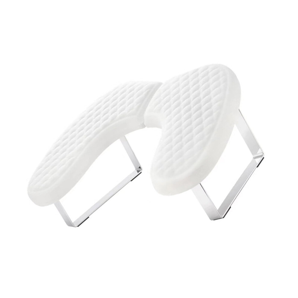 Manicure Hand Rest with Ergonomic Support, Foldable PU Nail Art Pillow for Professional Use
