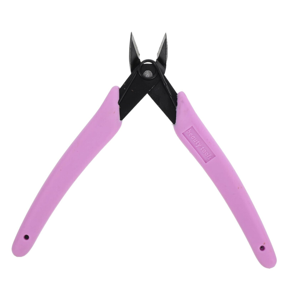Nail Art Remover Pliers Stainless Steel Rhinestone Removal Tool with Ergonomic Grip for Manicure