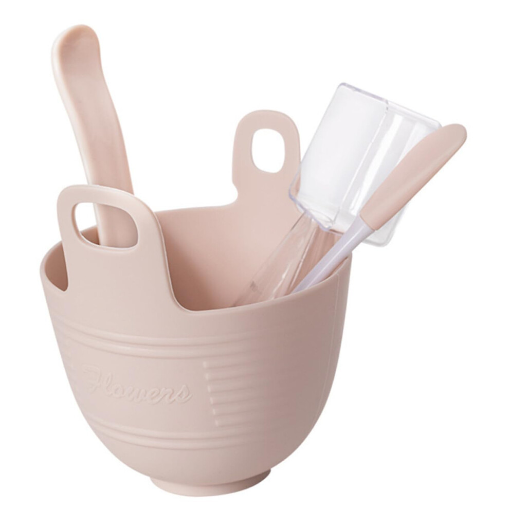 Facial Mask Mixing Bowl Kit with Stick and Spoon for DIY Skincare and Hairdressing Use