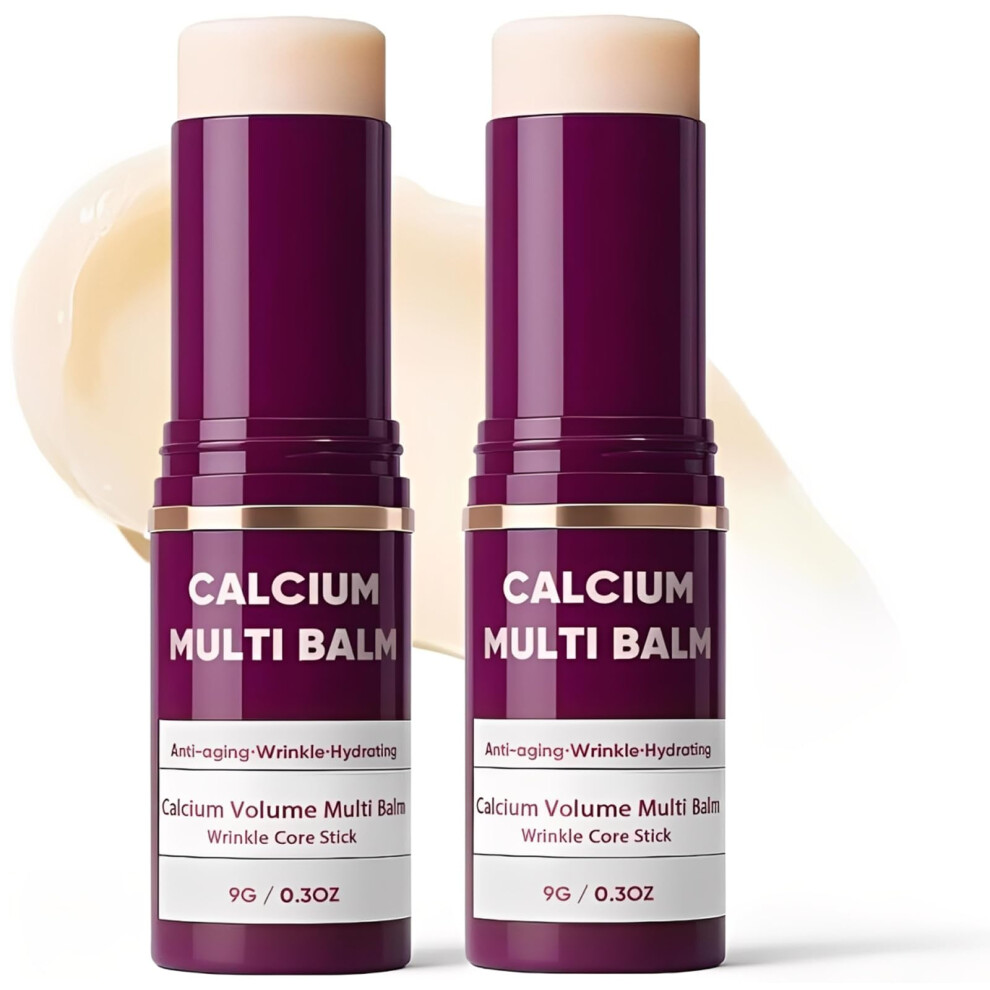 Korean Collagen AntiWrinkle Balm Stick 2PCS for Face Eyes Neck Deep Hydration and Skin Support