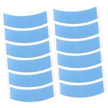 Wig Tape for Lace Front Wigs 12pcs Double Sided Strong Hold Adhesive Strips Scalp Safe for Cosplay
