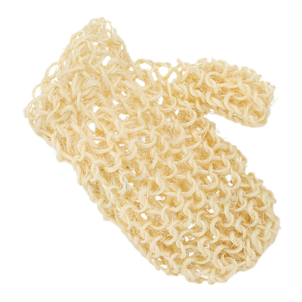 Exfoliating Bath Mitt with Natural Sisal for Deep Cleansing Shower and Smooth Skin