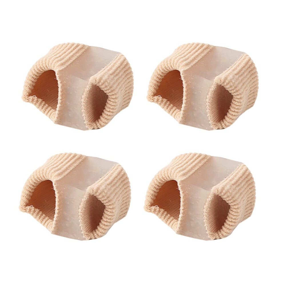 Toe Separator and Bunion Corrector 4pcs Gel Big Toe Spacer for Overlapping Toes Pain Relief