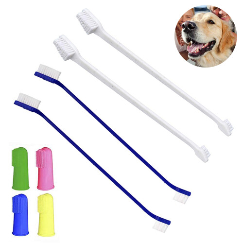 Pet Toothbrush Set, Multi Functions For Deep Clean, Material Safety Ensured With Top-Quality Components 1