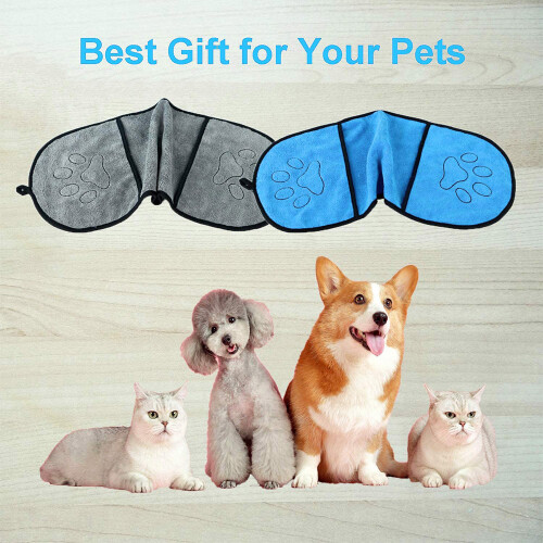 Πετσέτα στεγνώματος μικροϊνών Pawsome Companion γρήγορης ξήρανσης, ανθεκτική και φορητή 2