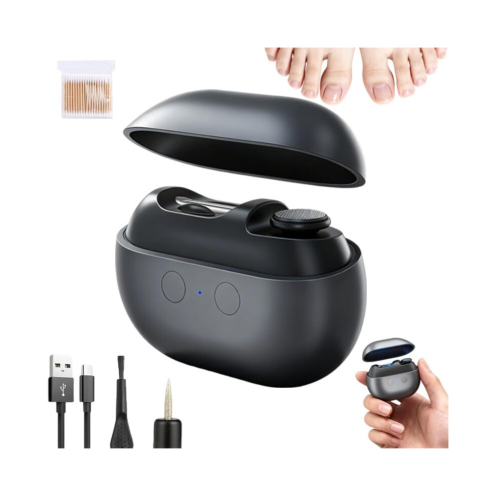 Light Electric Nail Clipper For Seniors With Led Onetouch Trimming, Usbc Rechargeable