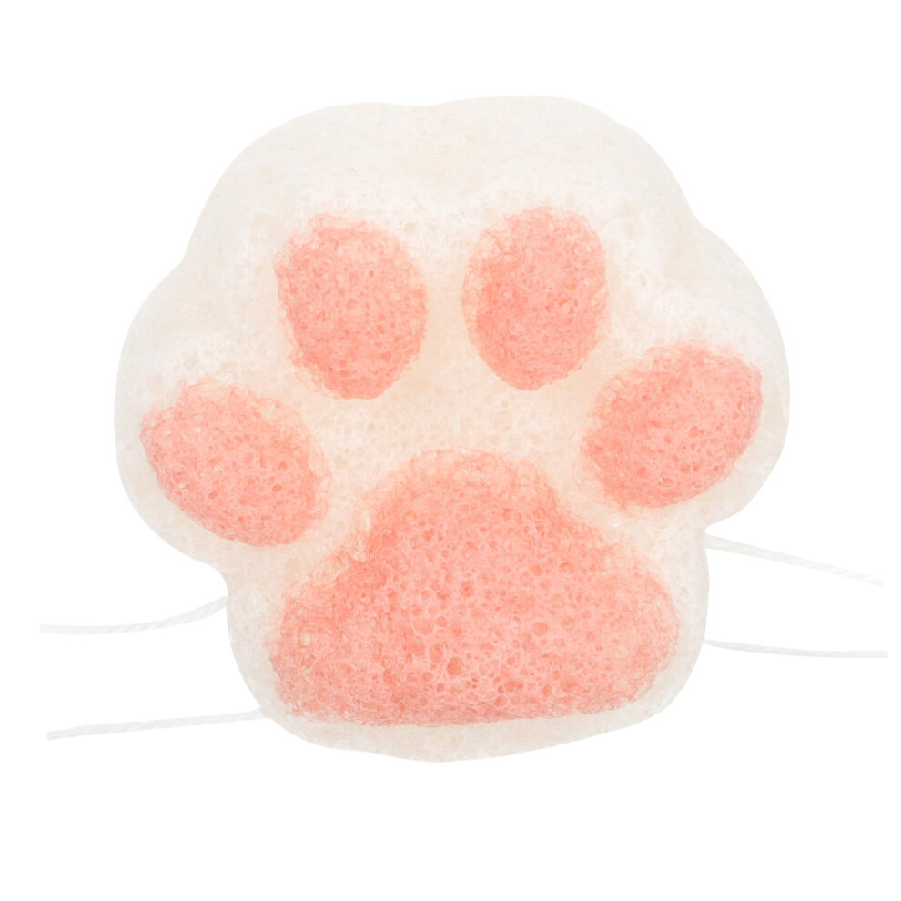 Bath Sponge with Cute Bear Claw Design, Gentle Exfoliating QuickDrying Shower Body Sponge