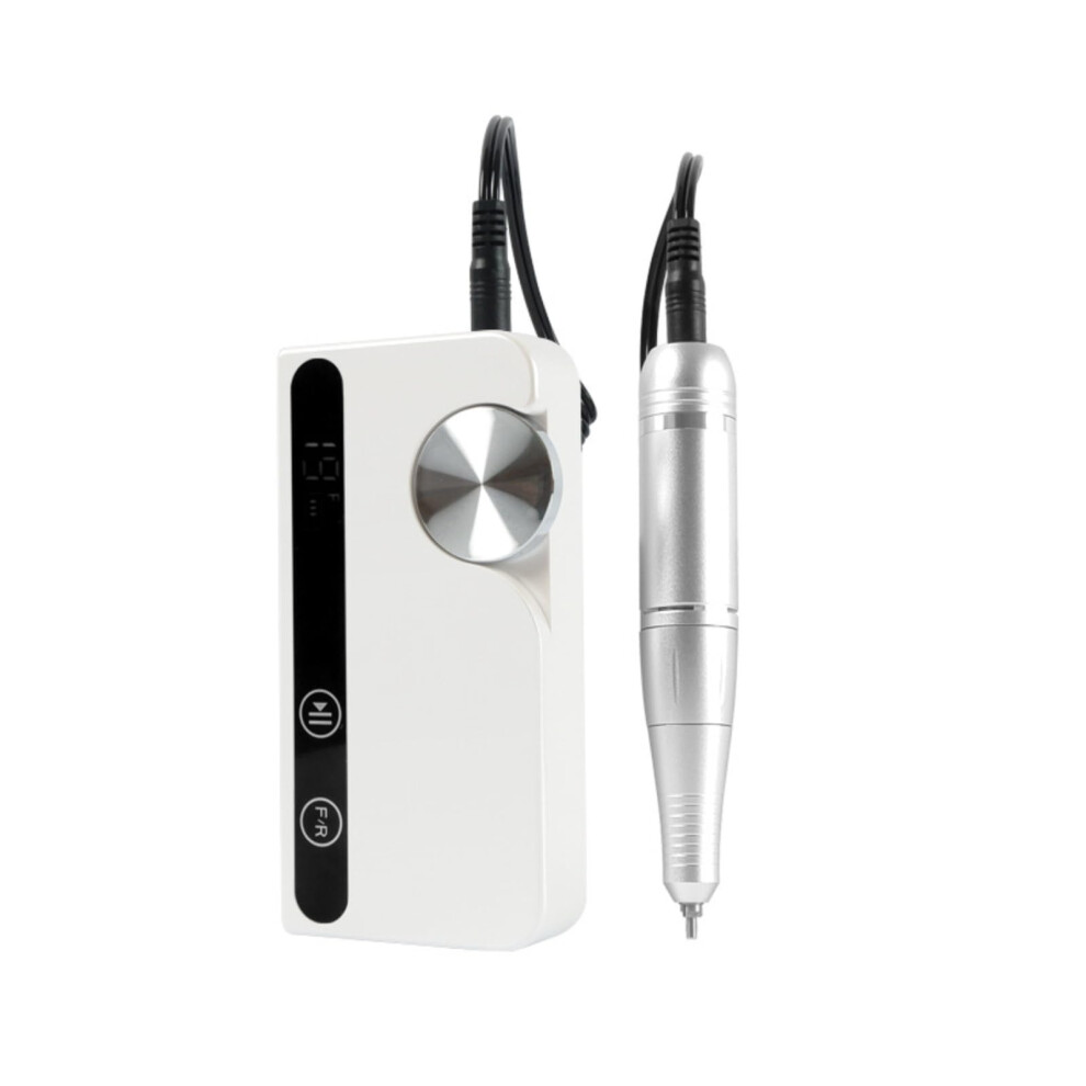 Professional Nail Drill 45000 RPM Electric Nail File for Gel Nails with 6 Bits and LED Display