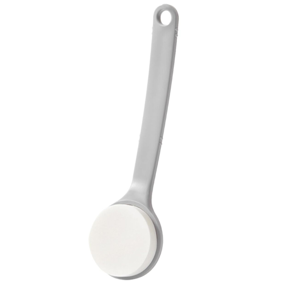 Long Handle Bath Brush with Soft Sponge Back Scrubber for Gentle Exfoliation and HardtoReach Areas