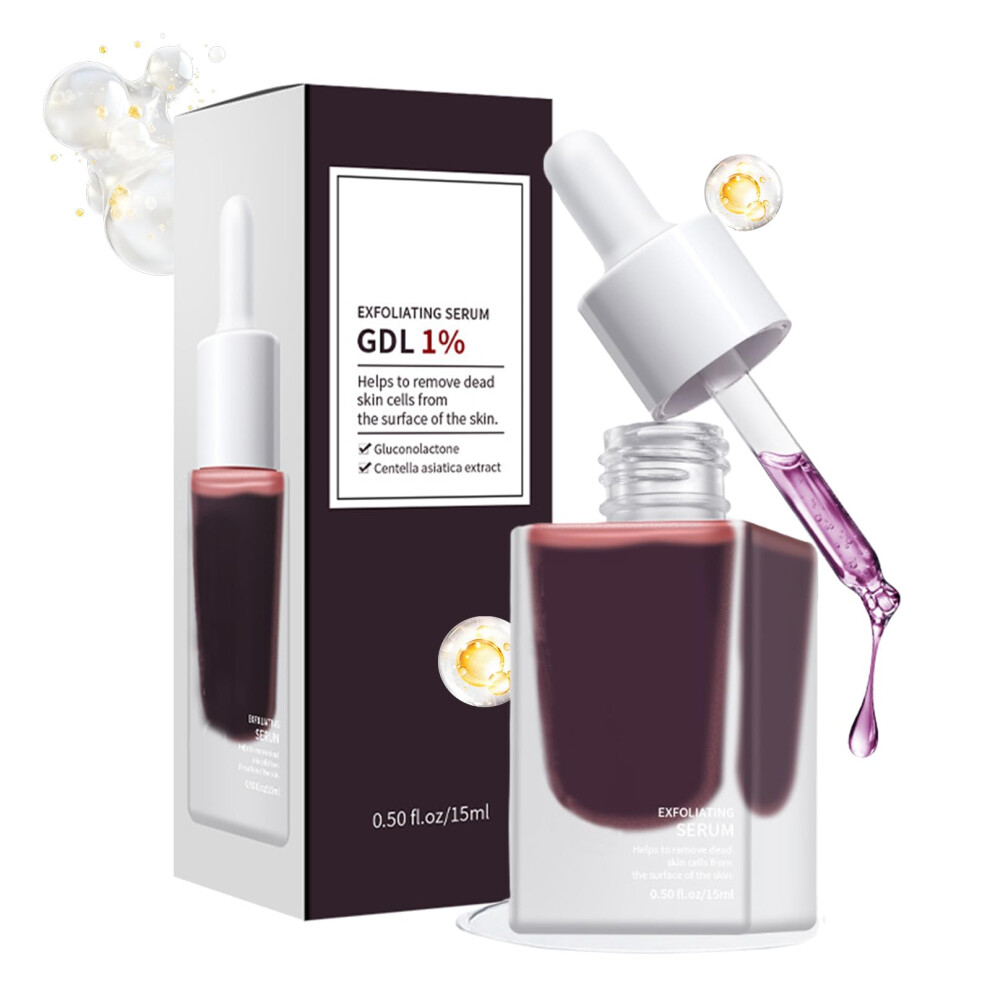 Fruit Acid Exfoliating Serum Peeling Solution for Pore Refining and Hydration, 2 PCS