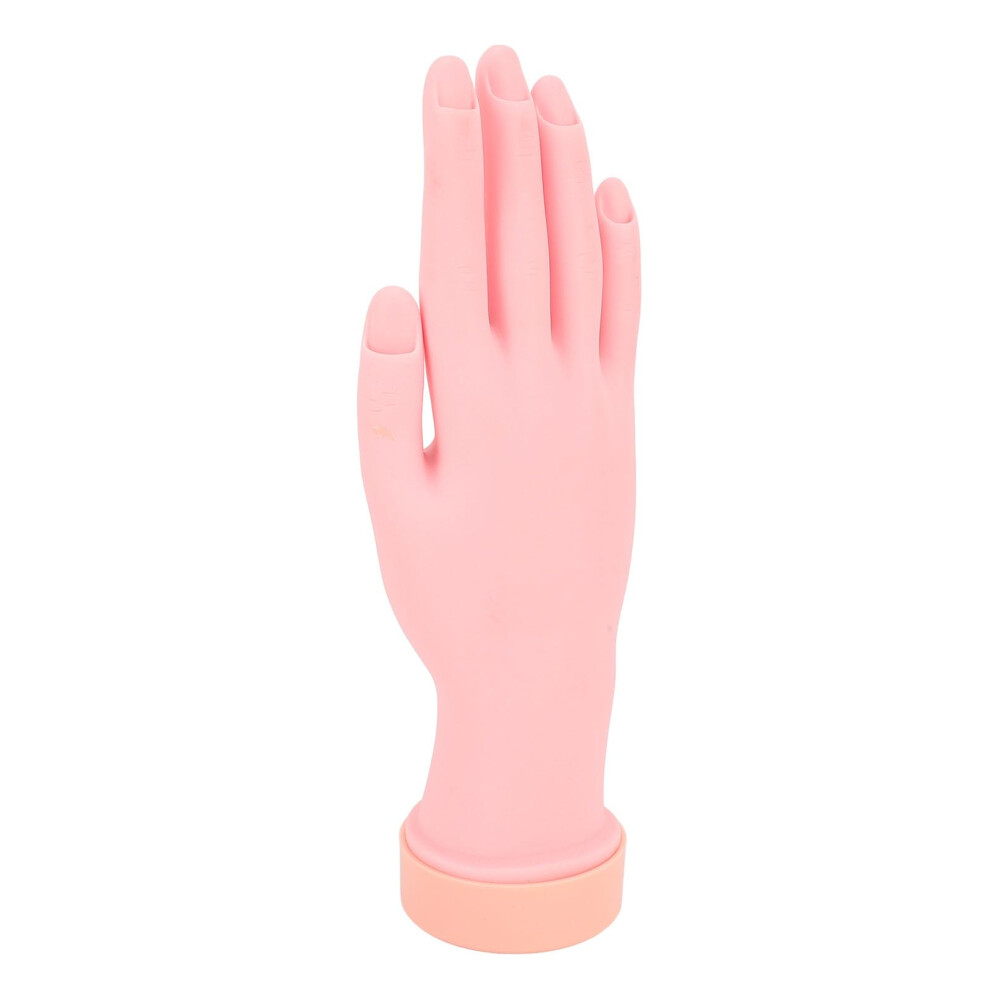 Mannequin Hand with Realistic Flexible Fingers for Nail Art Training and Manicure Practice