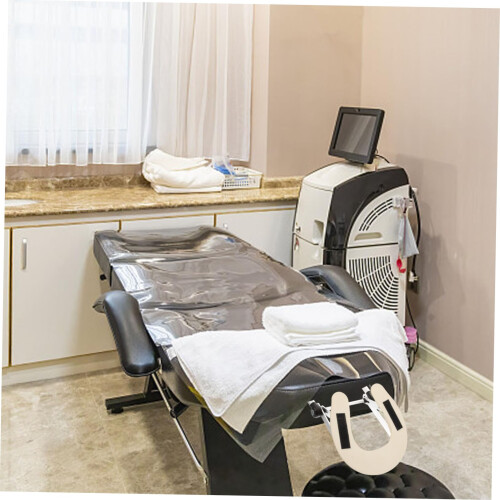 Adjustable Aluminum Alloy Massage Table Headrest and Face Cradle with Ergonomic Support 2