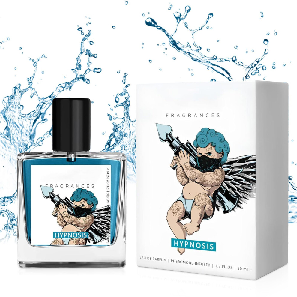 Men's Cologne with Pheromone Attraction Boost, Long Lasting Scent, 50ml Modern Fragrance for Men