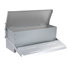 KCT 10kg Automatic Chicken Feeder Poultry Auto Mechanical Feeding Steel Trough Bird Food Duck Hen Goose
