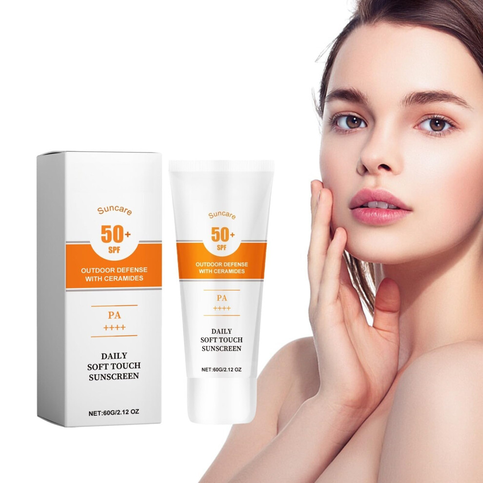 Light Sunscreen Spf 50 For Women With Weight Tinted Coverage, Waterproof And Sweatresistant