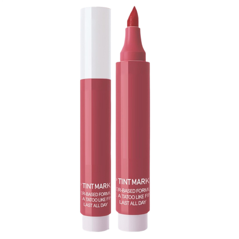 Waterproof Lip Liner and Lip Stain Pen for Women, Long Lasting Smudge Proof Precise Definition