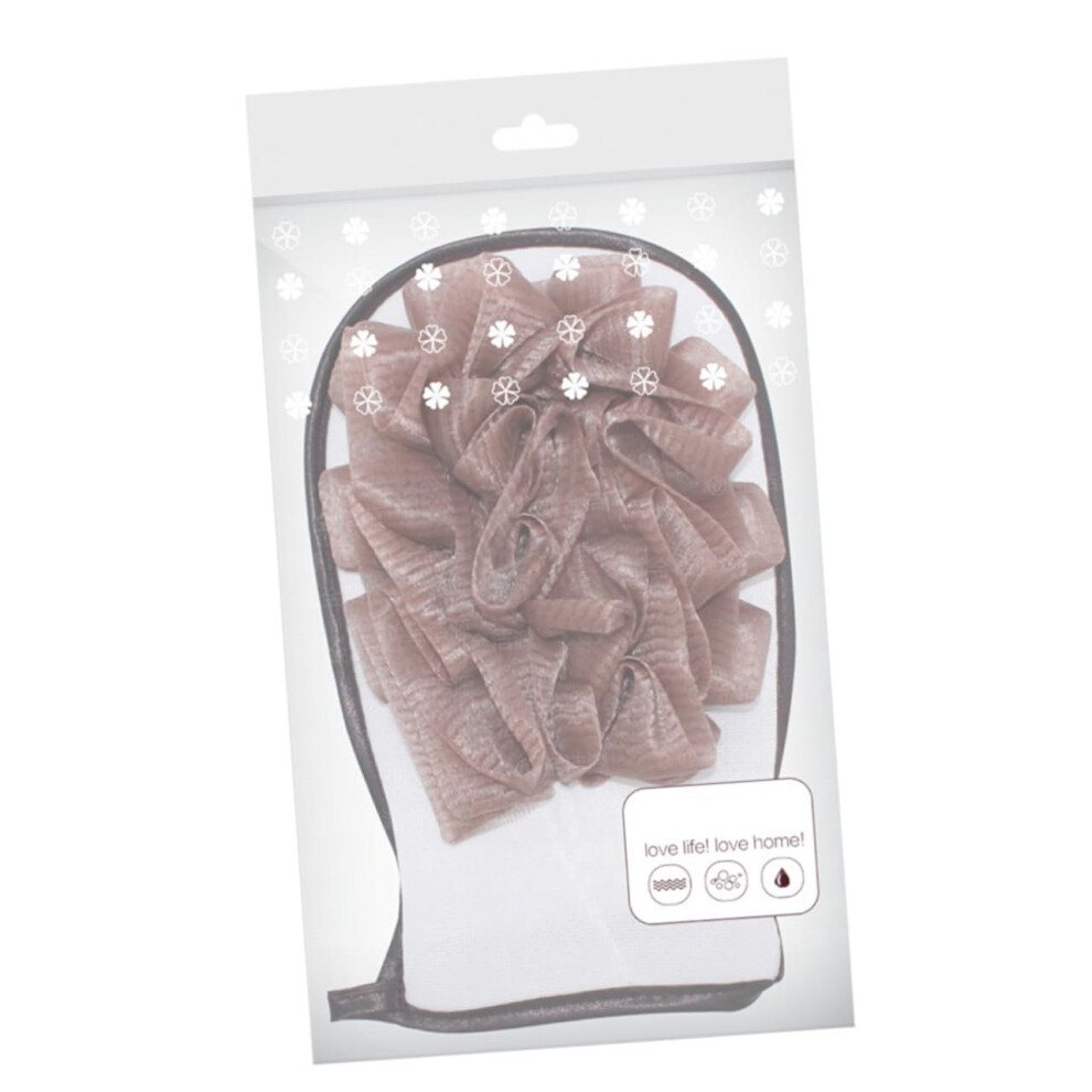 Exfoliating Bath Gloves 3pcs DoubleSided Body Scrubber Mitt for Dead Skin Removal Random Colors