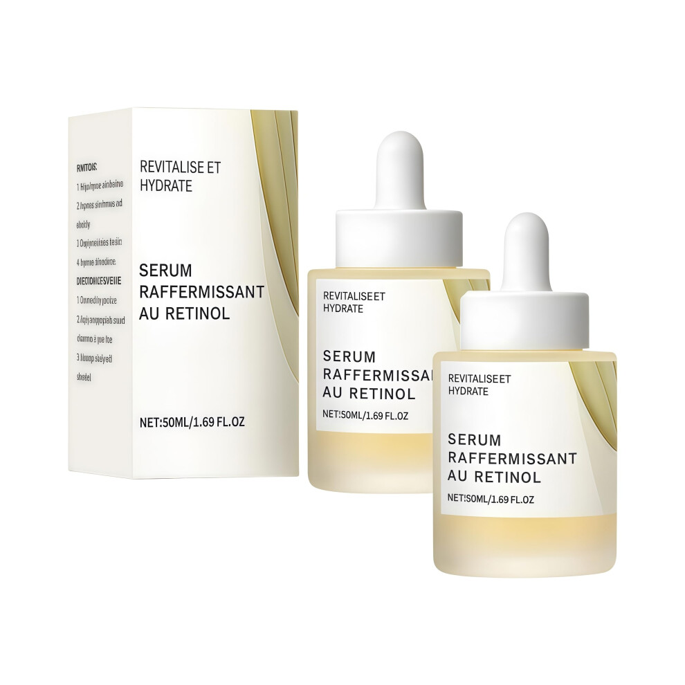 Retinol 0.2% Anti Aging Face Serum with Hyaluronic Acid for Firmness, Hydration and Smooth Skin (2)
