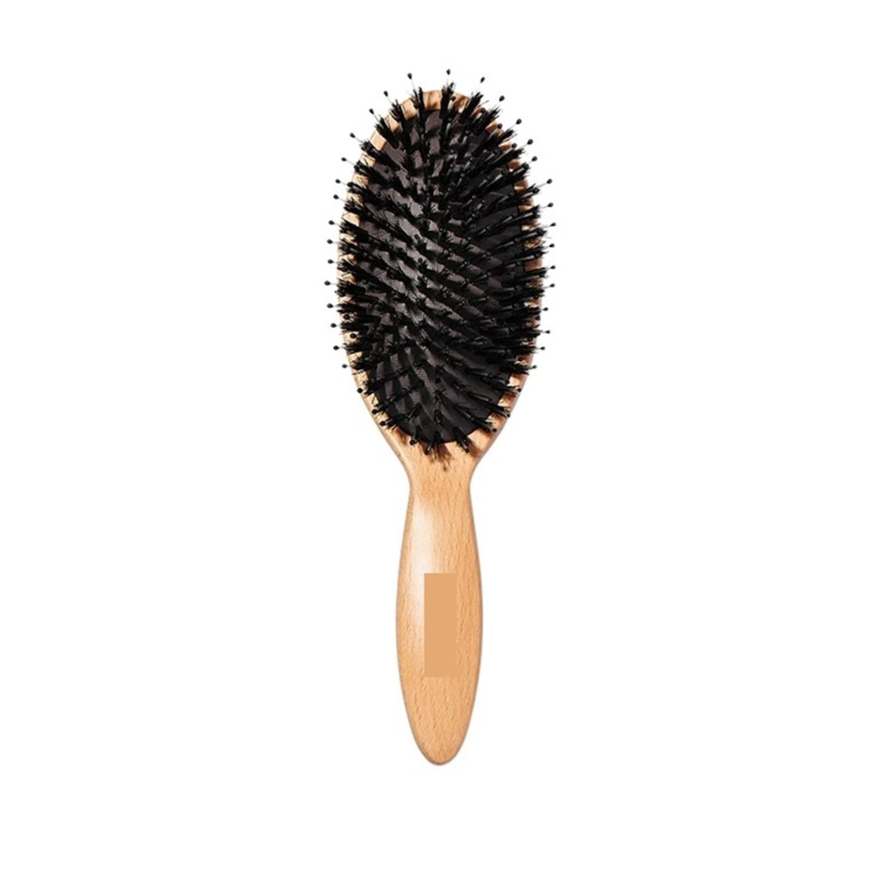 Unisex Wooden Hair Comb For Detangling And Smoothing, Antistatic, Gentle Scalp Massage, Durable Design