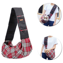 Pet Papoose Slings Bag For Små Hunder Katter, Mykt Stoff Valpeveske Håndfri Satchel Tote Pouch Bærere, Justerbare Skulderstropper Med