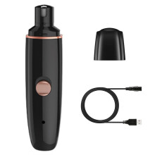Ergonomic Pet Nail Groomer, Electric & Rechargeable, Quiet & Efficient, 2-Speed Control For Pain-Free Nail Care