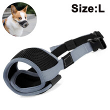 Hochwertiger Maulkorb aus Polyestermaterial, verhindert Beißen und Bellen, ergonomische Passform, geeignet für den Umgang mit Kindern, leicht und