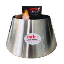 VORTEX (IN) DIRECT HEAT Cooking Charcoal Grill Accessory Cone for BGE XL Jumbo Joe UDS 55 gal - Original - USA Made -Genuine Large Size