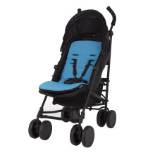 CuddleCo Comfi-Cush Memory Foam Pram Liner - Stroller Liner for Good Posture, Universal Pushchair Liner for Parents, Comfortable 80 x 33cm Baby Seat