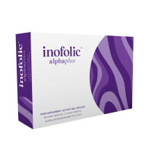 Inofolic AlphaPlus ? Myo-Inositol & D-Chiro-Inositol ? 40:1 Ratio ? 400ug Folic Acid ? PCOS Supplement for Women ? Hormonal Balance, Fertility &