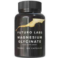 Magnesium Glycinate - 180 High Strength Capsules - 1500mg of Mag G Providing 300mg Elemental Magnesium Per Serving - Supplements Made in The UK -