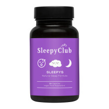 Advanced Sleep Complex | 6 High Strength Sleep Support Ingredients | Magnesium Glycinate | Suitable for Long Term Use | 1 Month Supply of Sleeping