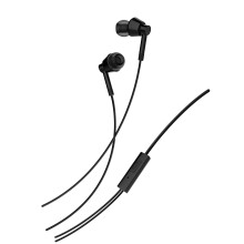 Nokia WB-101 Wired Buds In-Ear Headphones with Microphone (Black), Small
