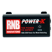 RNB Power-X, USB 10Ah Power Pack for Metal Detectors