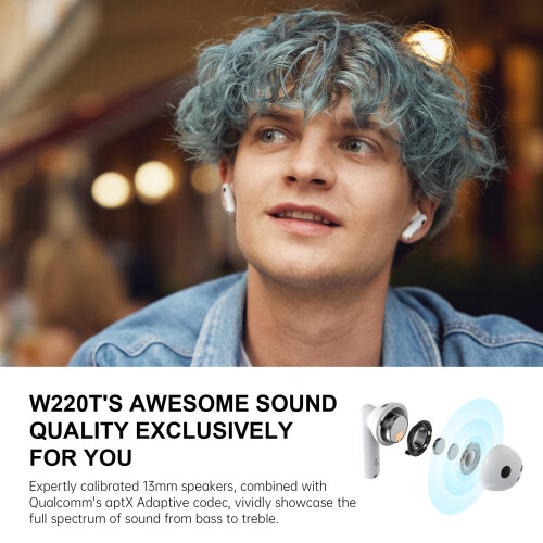 Edifier Edifier W220T wireless headphones TWS (white) 1