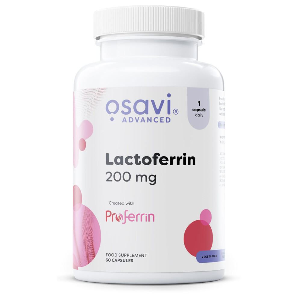 Osavi Lactoferrin 200Mg - 60 Caps - Image 4
