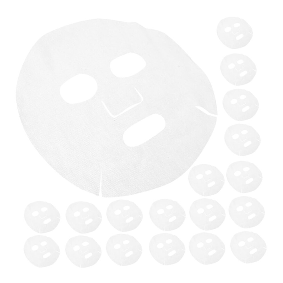 100pcs Facial Sheet Mask Compressed Face Mask Sheets for DIY Skincare Deep Hydration Breathable Fabric