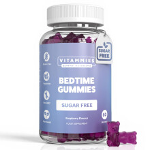 Vitammies Sugar-Free Sleep Gummies for Adults ? Night Time Gummies with Magnesium &Calming Botanicals ? Complement Your Evening Routine or Relax ?