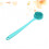 Bath Brush with Long Handle Silicone Back Scrubber for Shower Exfoliating and Deep Cleansing 3