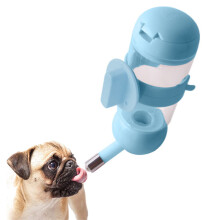 Unique Hanging Design, Pet Drinking Fountains With Non-Rusting Parts, Leakproof Dispenser, Dual-Use Ball Bottle, Steel Non-Rusting Parts