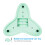 Pet Scratching Tool, White Base Interactive Cat Toys With Easy Assembly, Non-Slip Pads For Secure Activity 7