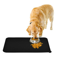 Elegant en stijlvol design voor voerbakken van huisdieren, antislipmat voor honden en katten, hittebestendig, gemakkelijk schoon te maken, duurzaam,
