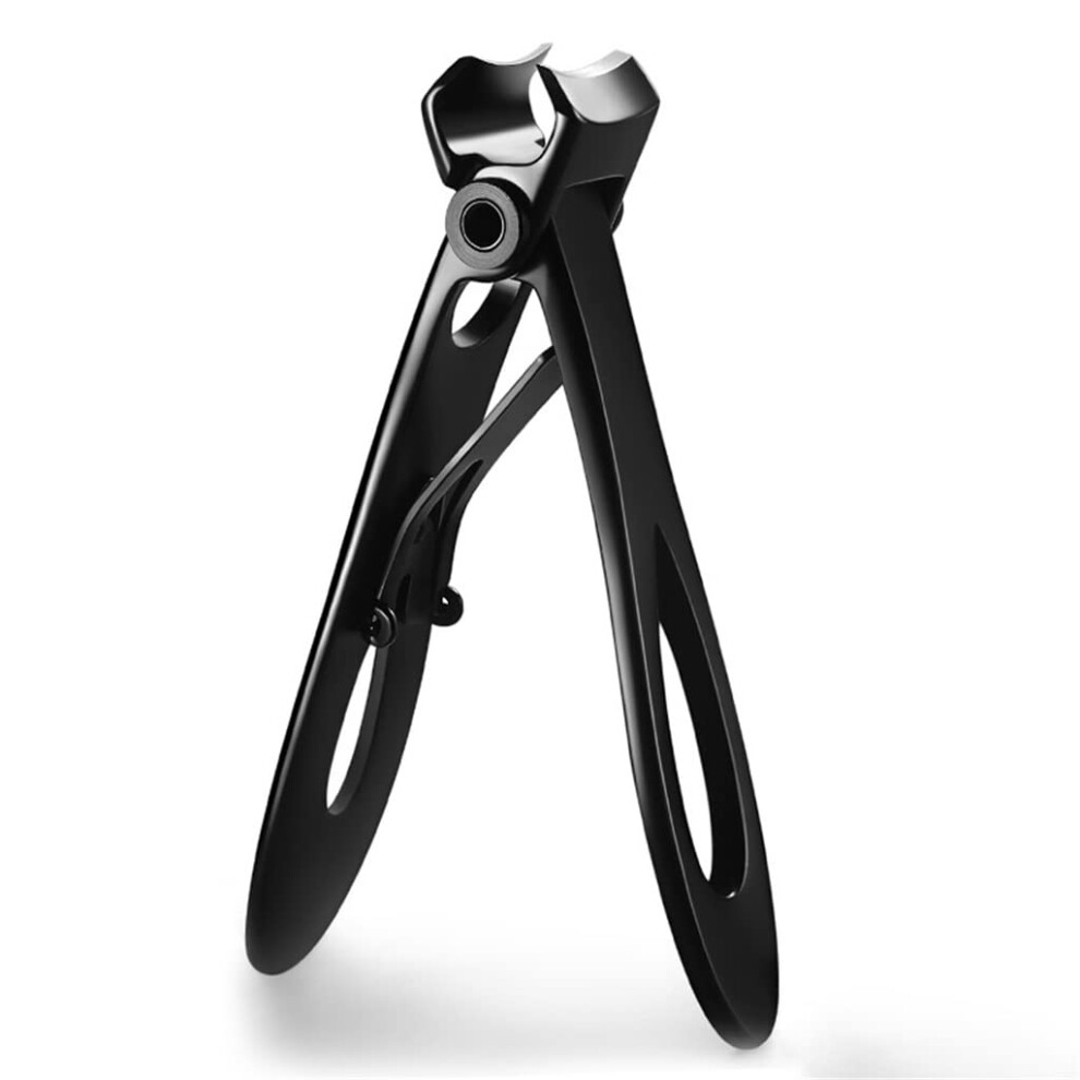 Stainless Steel Nail Clippers for Thick Nails with Reinforced Handle and Curved Precision Blades Ref: 1293